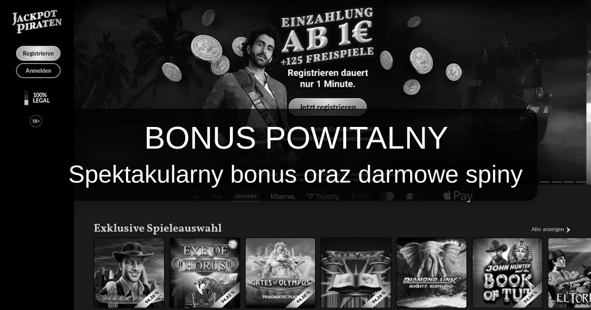 Jackpot Piraten Casino - Najlepsze Sloty i Szybkie Wypłaty