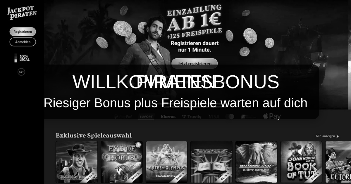 Jackpot Piraten Casino Österreich: Top Slots & Schnelle Auszahlungen