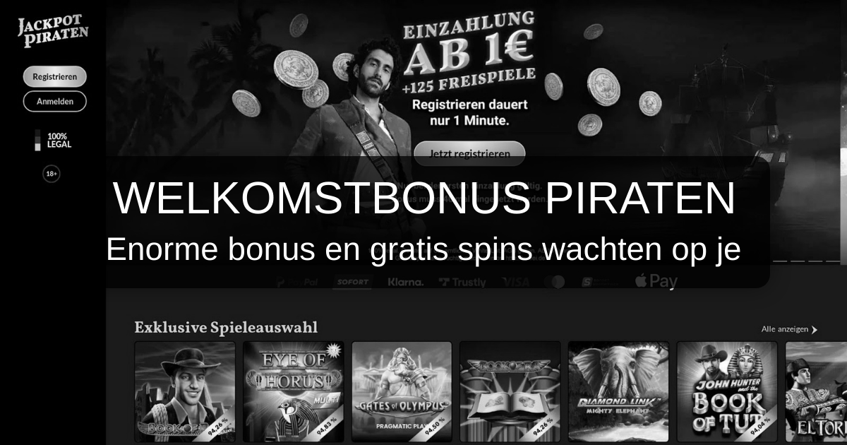 Jackpot Piraten Casino: Beste Slots & Snelle Uitbetalingen
